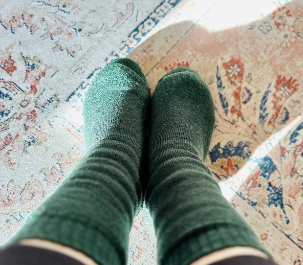 【温活】1足でセーター1着分?!山忠日和とにかくあったかい靴下で冷え対策【神崎恵さん買い】
_4_2