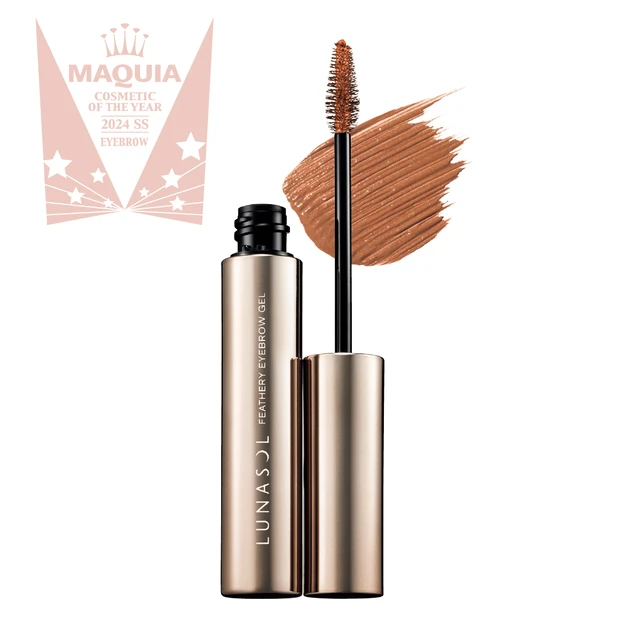 【アイブロウ部門 1位】ルナソル フェザリーアイブロウジェル 01
