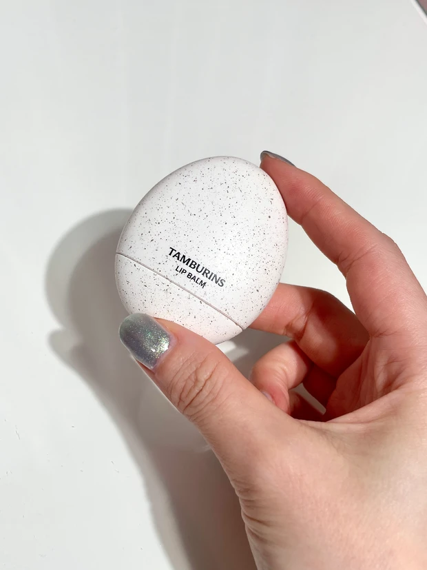 TAMBURINS THE EGG LIP BALM MILK TEA