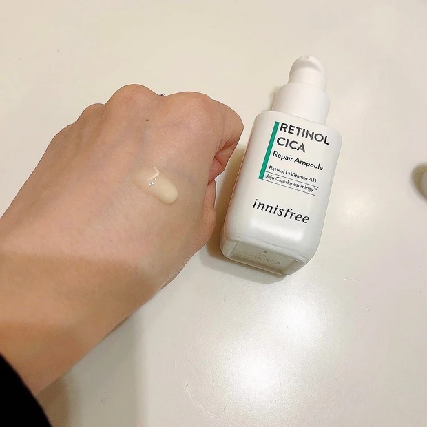【innisfree レチノール シカ リペア セラム】大人気の秘密は!? 初心者でも挑戦しやすいレチノール配合美容液。使用感・効果を徹底レポ♡_2