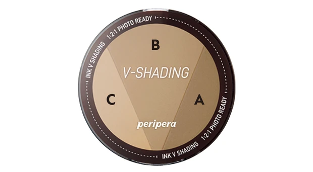 インク ブイ シェーディング 03　右から順にABC