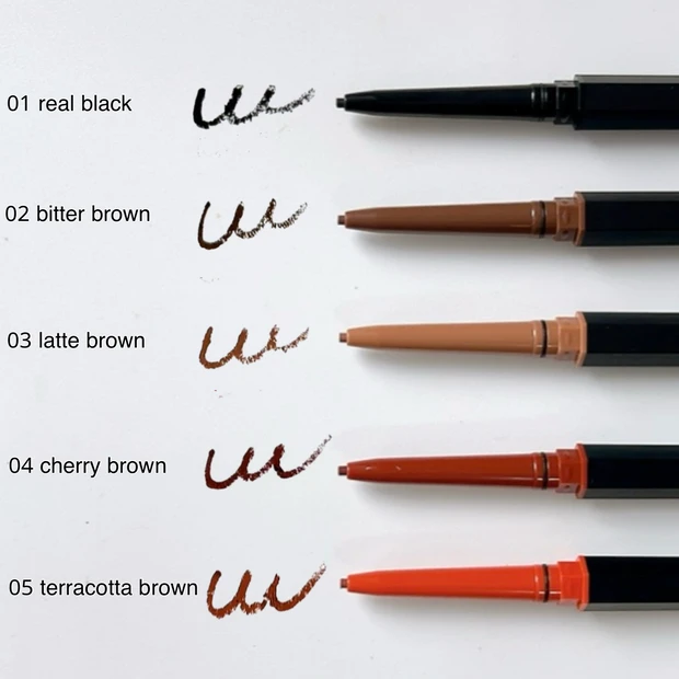 「エトワルローズ クリームペンシル」　カラー比較