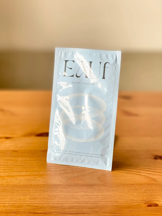 鈴木えみさん愛用「EAUf（オーフ）」の肌調律シートマスクを使ってみた🩵_2