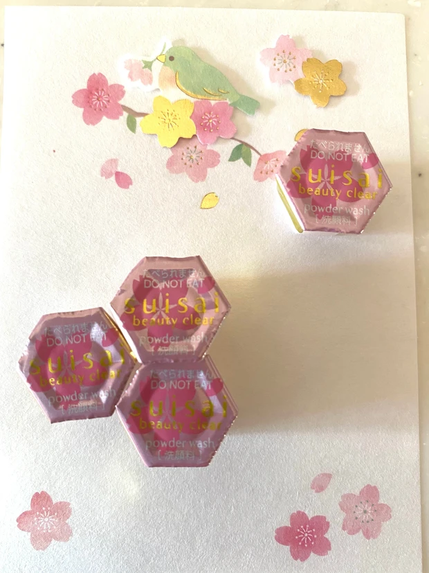 2022の春限定の桜コスメは花びら色。スイサイ  ビューティ クリア さくら＆ピーチの香り_2_1