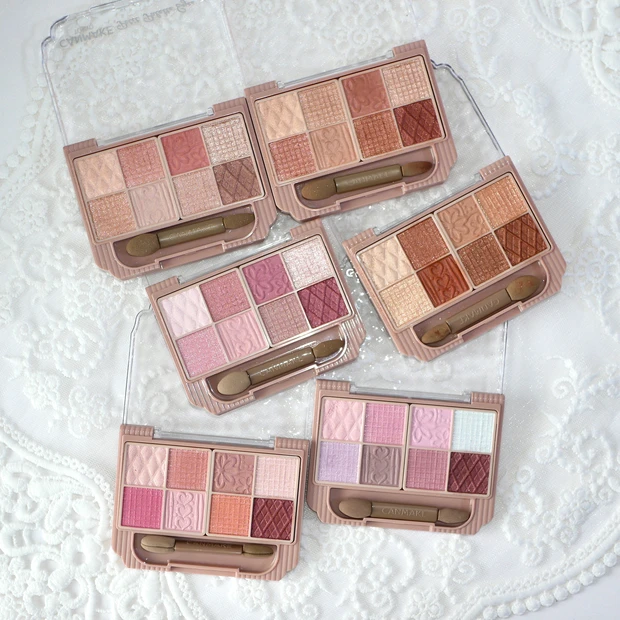 キャンメイク プティパレットアイズ 全色レビュー