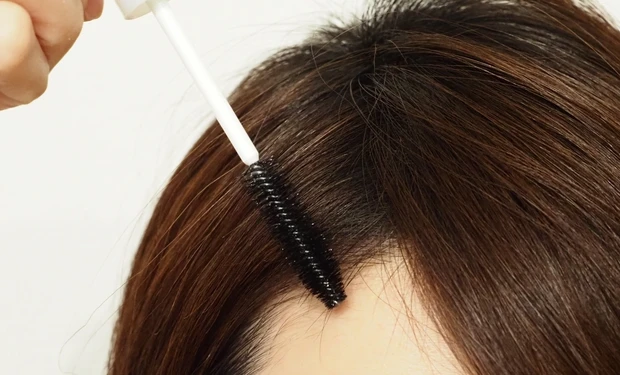 細かい毛が乱れているとき