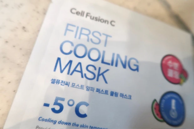 Cell Fusion C  FIRST COOLING MASK  -5℃のパッケージ②