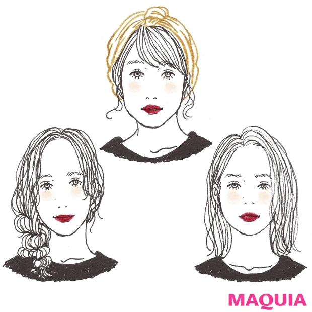 ヘアで引き上げ! 顔型別の黄金バランス&ヘアアレンジ術を教えます