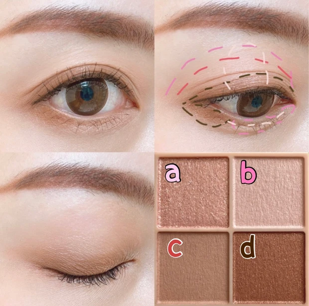 天才的配色!発売前から話題沸騰!!セザンヌ春の新作【ベージュトーンアイシャドウ】_8