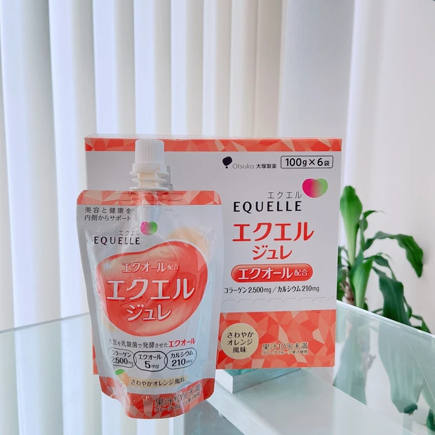 【6日間のエクエル週間で毎日をキラキラに✨】女性にうれしい成分が詰まったオールインワンゼリー
大塚製薬「エクエル ジュレ」🧡_2