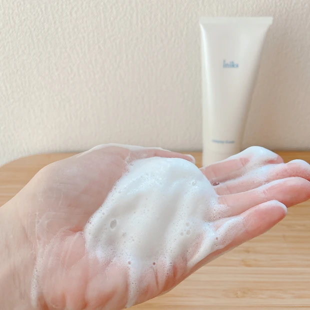【やはり「洗顔」って大事☝️】クッション泡でやさしく汚れを落とす🫧iniks(イニクス)「クリーミィ フォーム」✨_2_2