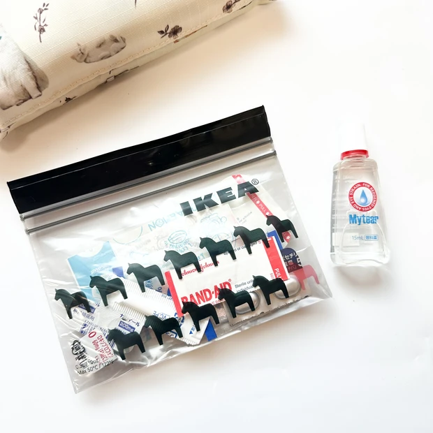 【雑誌付録 レスポのポーチやミニコスメを愛用】30代兄弟ママのリアルなポーチの中身を紹介！_6_1