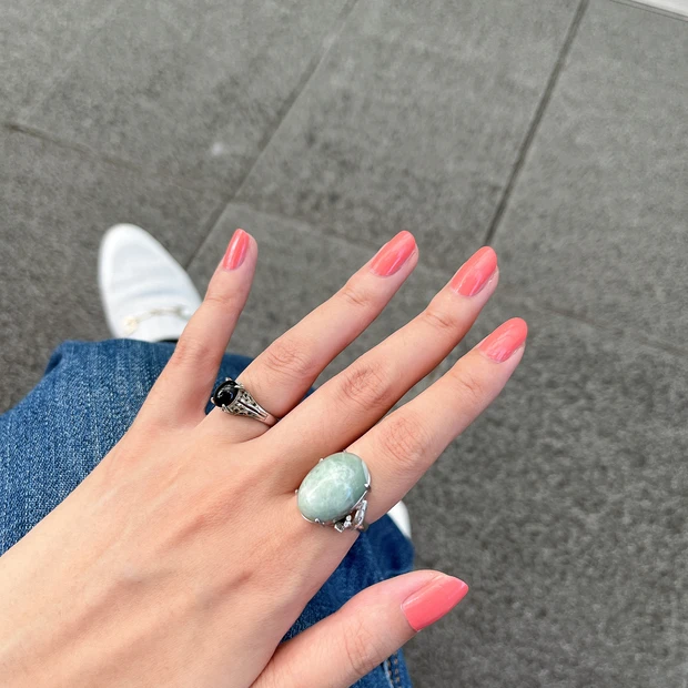 華やかネイルはヴィーガンネイルで叶える！Nailberry（ネイルベリー）Peony Blush(ピオニーブラッシュ)_1