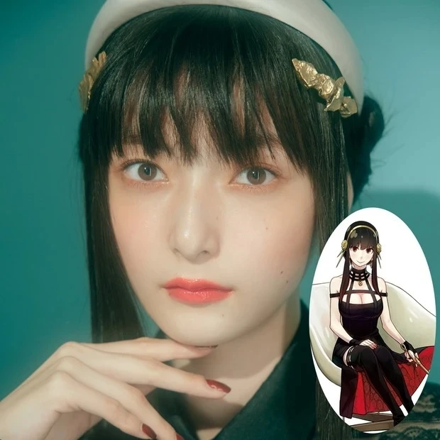 ハロウィンメイク 『SPY×FAMILY』 ヨル・ブライア顔 ポイント