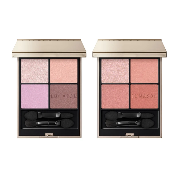 ルナソル アイカラーレーションN 20 Icy Sugar 21 Peach Fusion