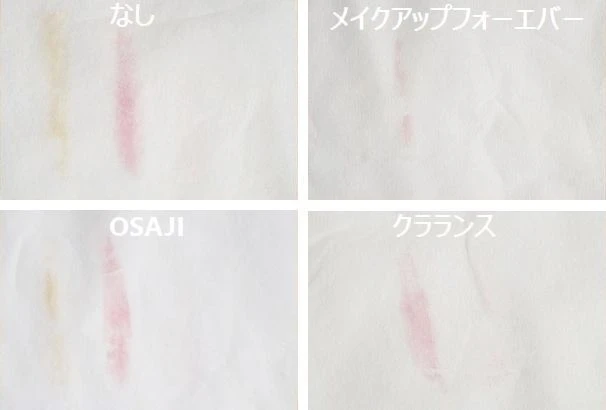 フィックスミストのメイクフィックス力の比較