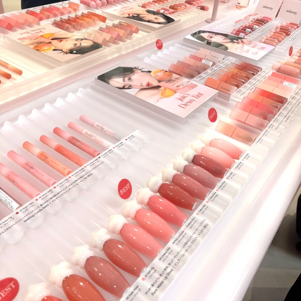 デイジークリップ陳列コーナー