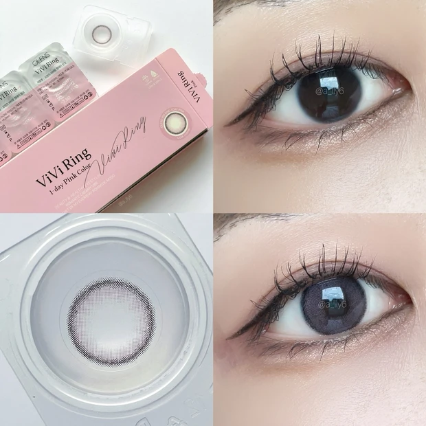 ViViRing ビビリング ピンク pink 韓国 カラコン