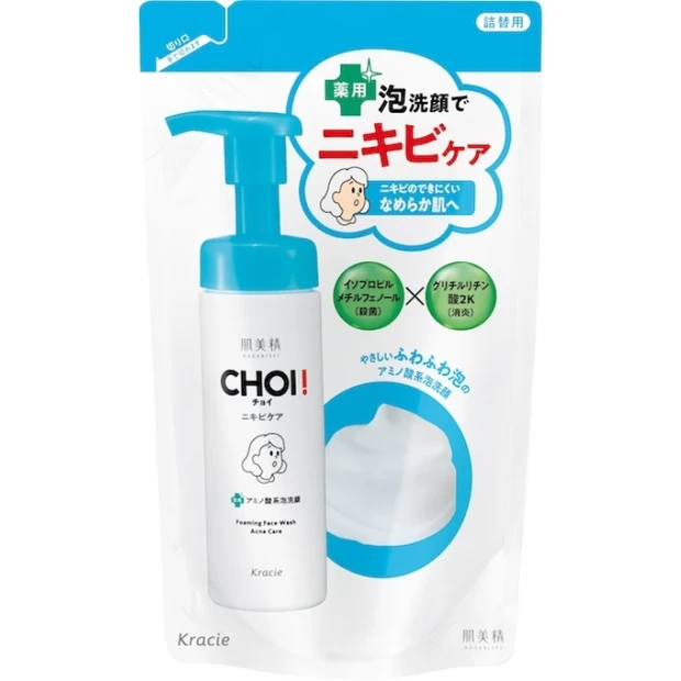 CHOI 薬用泡洗顔 ニキビケア 詰替用