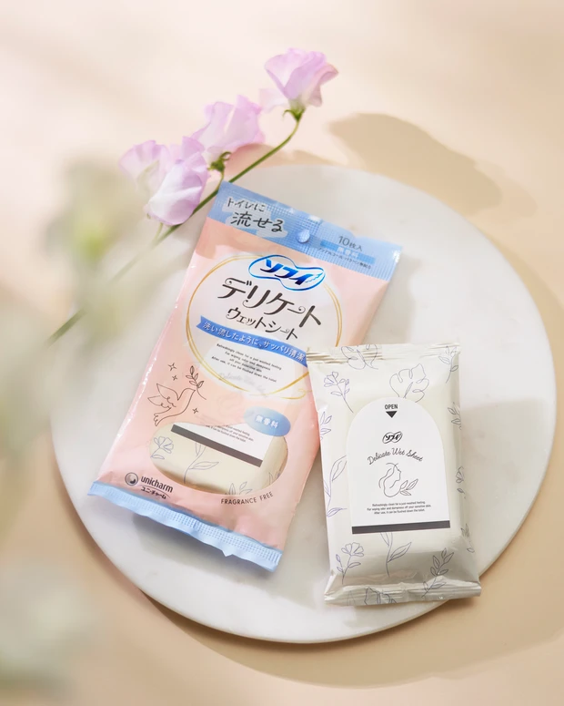 フェムケア名品10　ソフイ デリケートウェットシート 無香料