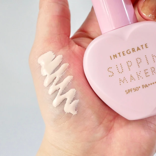 INTEGRATE(インテグレート)すっぴんメイカー トーンアップUV SPF50+ PA++++ ノーファンデUV おすすめ スウォッチ