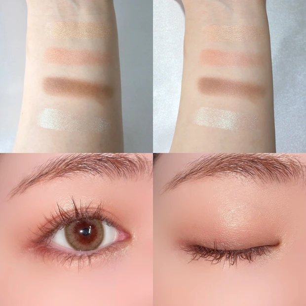 シャネル(CHANEL) レ キャトル オンブル ビザンス 318 パリュール ヴェニティエンヌ スウォッチ アイメイク