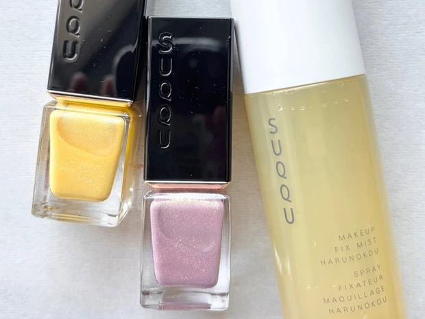 SUQQUから「ミモザの日」に合わせたネイルが登場！ 春の空気を閉じ込めたようなフィックスミストもご紹介