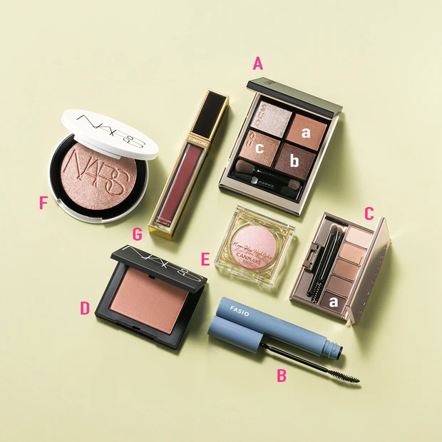 マキア　キャンメイク　SUQQU　ルナソル　NARS　トムフォード　池田美優　みちょぱ　秋メイク　2025　山本舞香のBeauty Script