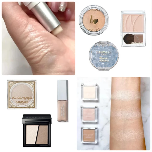 【6位】プチプラコスメ「ハイライト」おすすめ12選!キャンメイクやセザンヌの名品続々
