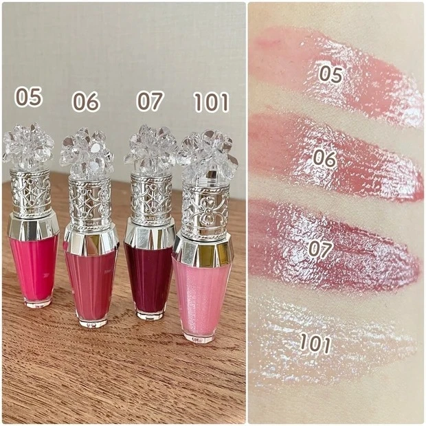 クリスタルブルーム リップブーケ セラム スウォッチ