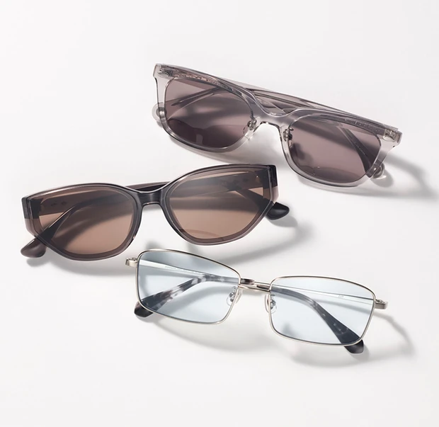 マキア　サングラス　おすすめ　選び方　Zoff　JINS　MAD JOURNEY　Y2K ウェリントン型