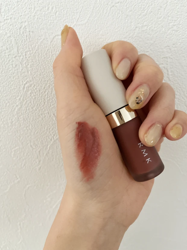 【RMK 春コスメ】 大人がときめく洒落感ピンク！シンクロマティックアイシャドウとリクイドグロウリップカラーの新色をイエベ春の私がリアルレビュー【おすすめコスメ】_6_1