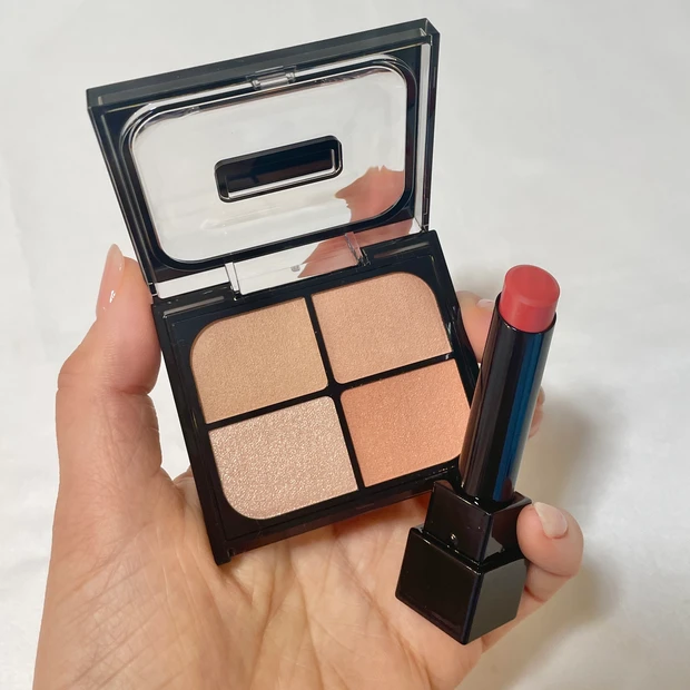 ケイト　バウンシーチークシャドウ　OR-1　リップモンスター18　新色　レビュー