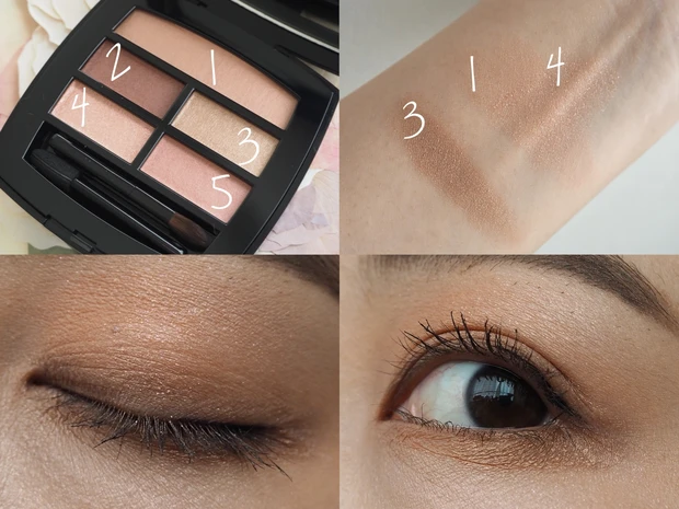 【シャネル】５色アイシャドウの新色＇テンダー＇を使ってみたら1週間メイクが楽しめた！_3_2
