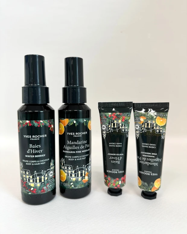 イヴ・ロシェ ヘア＆ボディミスト、イヴ・ロシェ ハンドクリーム