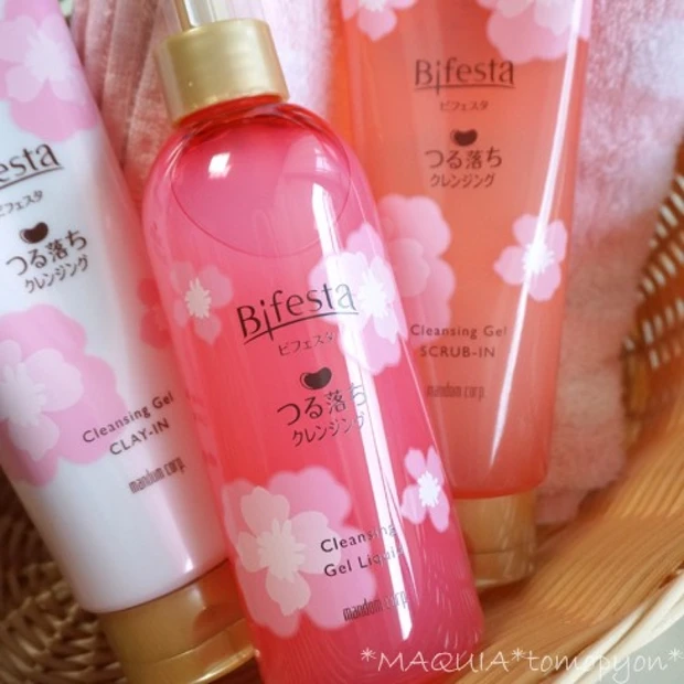うるおいを残す+汚れはしっかり落とす!プチプラクレンジング★ビフェスタ つる落ちクレンジング ジェリーリキッド!