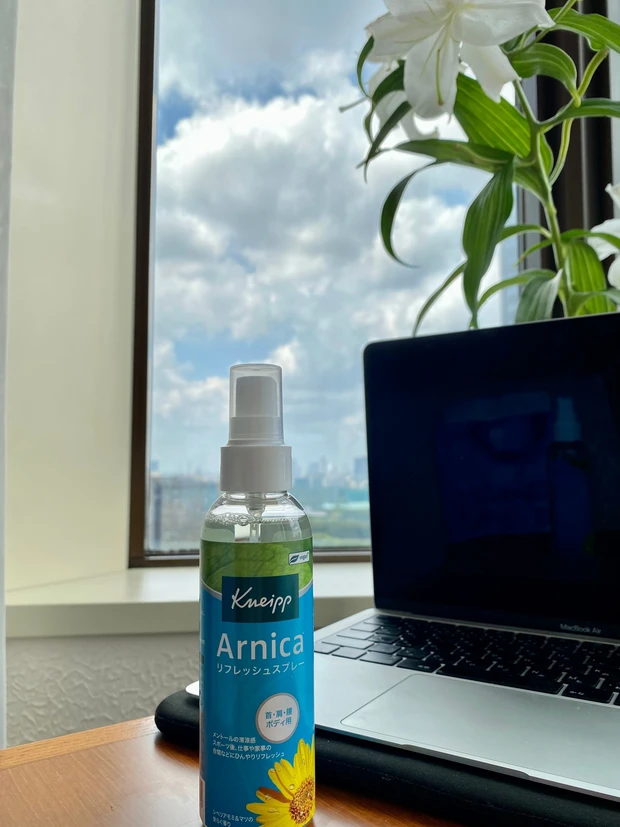 テレワークには欠かせなくなった私のリフレッシュアイテム　クナイプの数量限定
「リフレッシュスプレー」_1_1