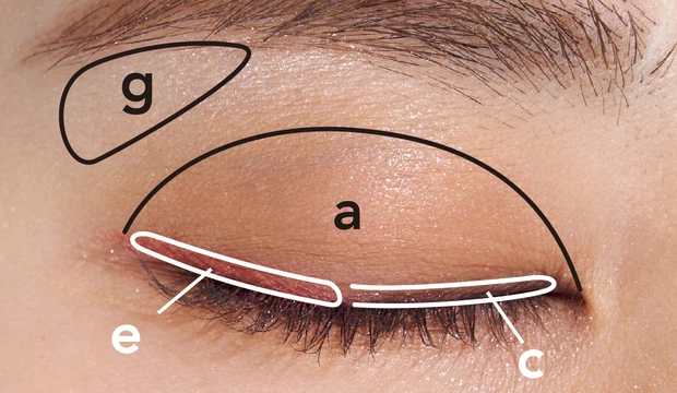 【奥二重メイク 塗り方】ディオール バックステージ アイ パレット 003