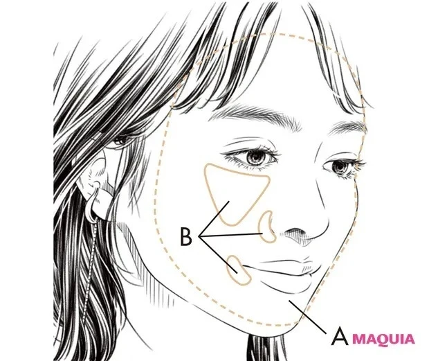 【おすすめマスクメイク】素肌感があってマスクにつきにくいベースメイク_HOW TO