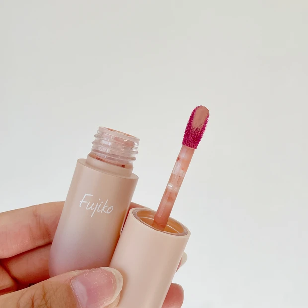 秋メイク フジコ 水彩チーク 01 マイスイートピンク