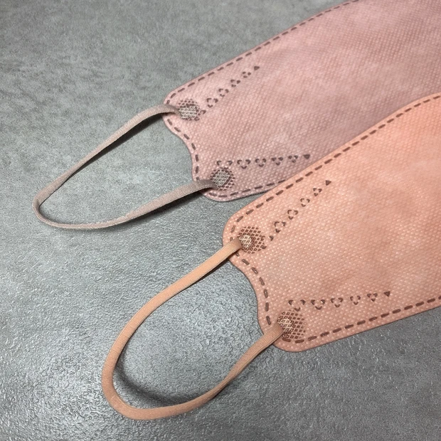 MANPO爽快マスク ダイヤモンド形状マスク 柳葉型マスク やや小さめマスク 小さめマスク 小顔マスク