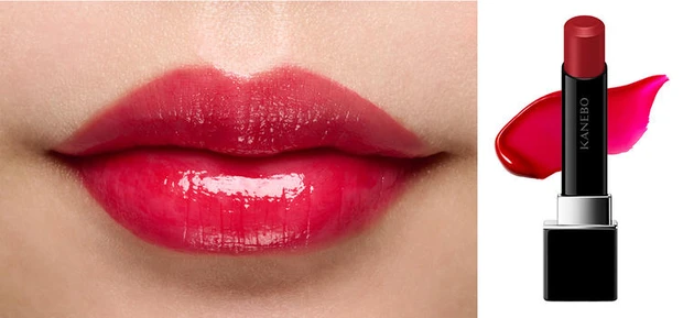 カネボウ ルージュスターヴァイブラント V05 塗り比べ　ブルべ冬