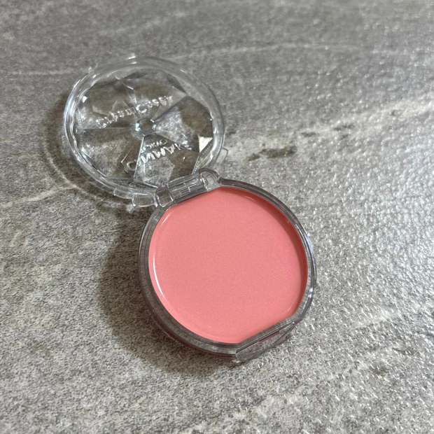 【キャンメイク】先行発売中!うぶかわクリームチーク 24ピーチムースをスウォッチ付きでご紹介♪