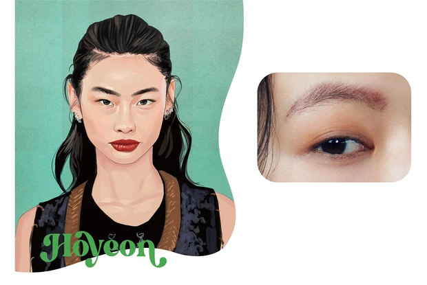 目頭かぶり目のアップ