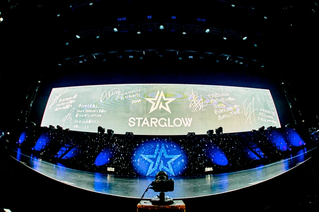 STARGLOW　スターグロウ　デビューショーケース　横浜BUNTAI　終演後ステージ　RUI　ルイ　ADAM　アダム　GOICHI　ゴイチ　TAIKI　タイキ　KANON　カノン