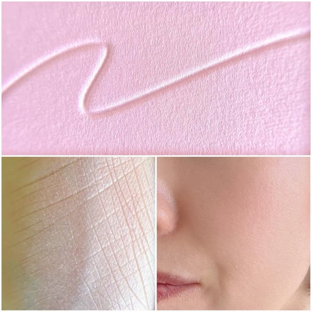 セザンヌ チーク チークブラッシュ 03ミルクモーヴ ブルベ スウォッチ