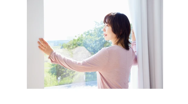 朝起きたらカーテンと窓を開ける、を習慣に！