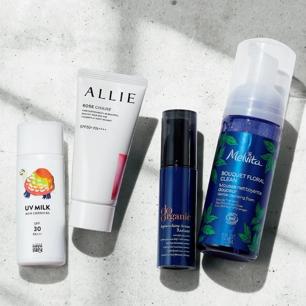 鵜飼香子さんの2022年夏「ブライトニング・UV計画」。エコフレンドリー…