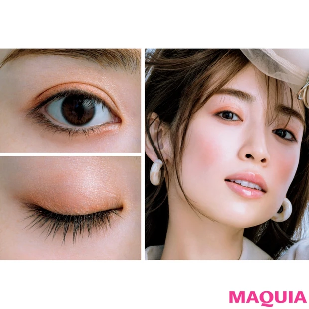 見たまま簡単! トレンド感のあるオレンジパレットで大人っぽい旬顔に