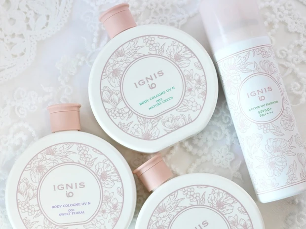 【イグニス イオ】新作日焼け止め2種が登場！ さわやかな香りが楽しめるUVスプレー＆ボディ用UV乳液